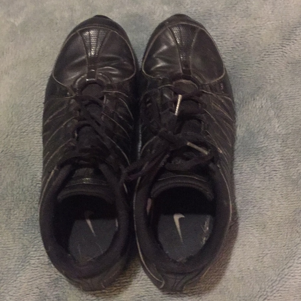 Black sneakers